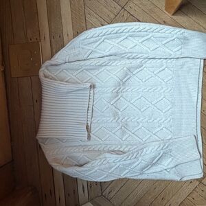 Banana Republic Cream 100% Cashmere Sweater